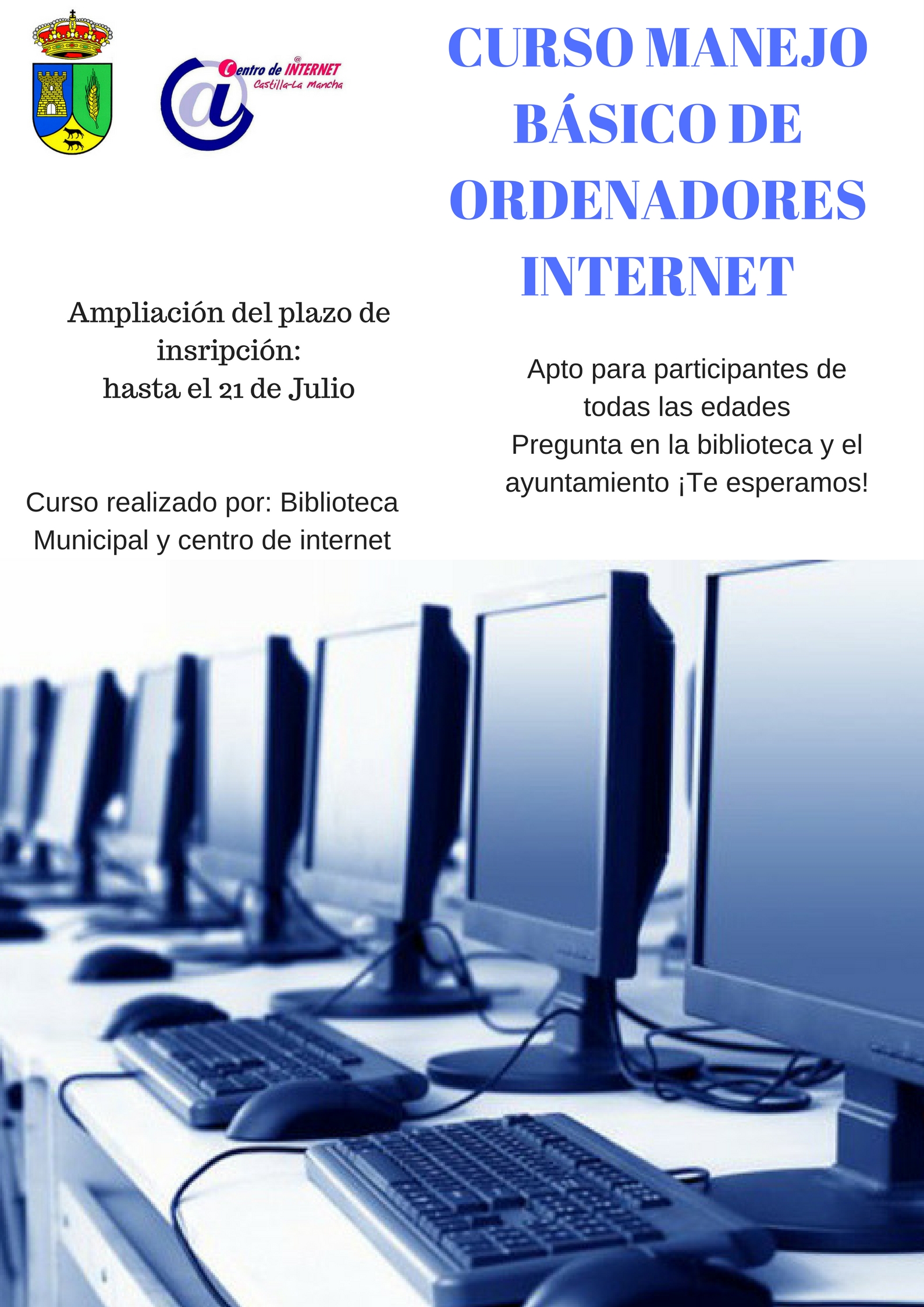 CURSO MANEJO BÁSICO DE ORDENADORES E INTERNET