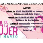 PROGRAMACIÓN DEL DÍA INTERNACIONAL DE LA MUJER TRABAJADORA