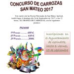 CONCURSO DE CARROZAS SAN MATEO 2017