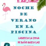 NOCHE DE VERANO EN PISCINA MUNICIPAL