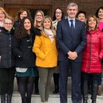 EL PRESIDENTE DE LA DIPUTACIÓN DE TOLEDO, ÁLVARO GUTIÉRREZ, ASISTE A LA CLAUSURA DEL TALLER DE COSTURA Y PLANCHADO DEL TALLER DE EMPLEO EN GERINDOTE