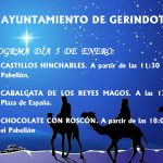 PROGRAMACIÓN DÍAS 5 Y 6 DE ENERO. REYES MAGOS 2019